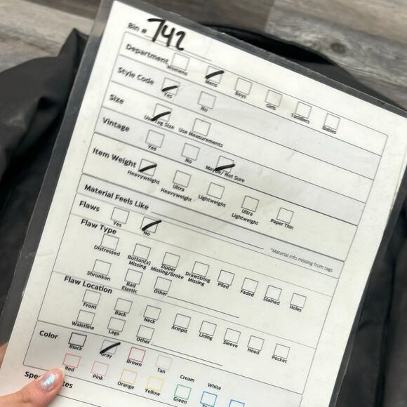 Dockers Gray Mens 2XLT Faux Leather Diamond Quilt Lined Zip Up Bomber Jacket EUC - Picture 9 of 9